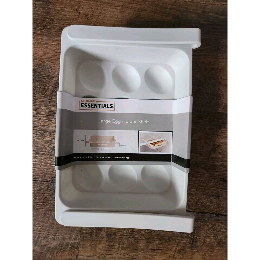 Storage Essentials Large 12 Egg Holder Shelf